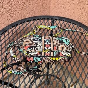 Vera Bradley Colorful Patterned Crossbody Wallet